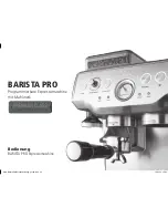 Предварительный просмотр 25 страницы SOLIS BARISTA PRO User Manual