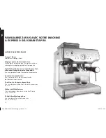 Предварительный просмотр 74 страницы SOLIS BARISTA PRO User Manual