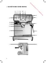 Preview for 2 page of SOLIS CAFFESPRESSO pro 117 User Manual