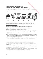 Preview for 26 page of SOLIS CAFFESPRESSO pro 117 User Manual