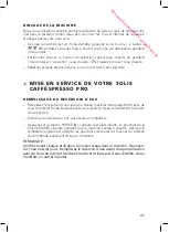 Preview for 41 page of SOLIS CAFFESPRESSO pro 117 User Manual