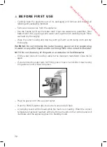 Preview for 72 page of SOLIS CAFFESPRESSO pro 117 User Manual