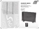 SOLIS COMFORT HEATER User Manual preview