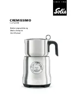 SOLIS CREMISSIMO 868 User Manual preview