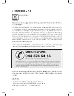 Preview for 28 page of SOLIS EASYVAC PLUS Type 571 User Manual