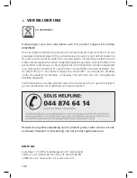 Preview for 140 page of SOLIS EASYVAC PLUS Type 571 User Manual