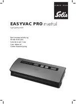 SOLIS EASYVAC PRO metal 569 User Manual preview