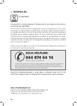 Preview for 88 page of SOLIS EASYVAC PRO metal 569 User Manual