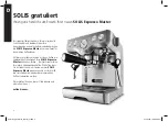 Preview for 4 page of SOLIS Espresso Master 113 Instructions For Use Manual