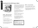 Preview for 12 page of SOLIS Espresso Master 113 Instructions For Use Manual