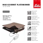 SOLIS MAXI GOURMET 865 User Manual preview