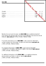 Preview for 2 page of SOLIS Mini Magic Vac Operating Instructions Manual