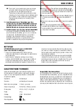 Preview for 15 page of SOLIS Mini Magic Vac Operating Instructions Manual