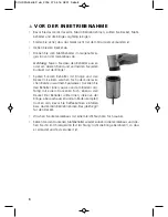 Preview for 8 page of SOLIS MULINETTO PLUS User Manual