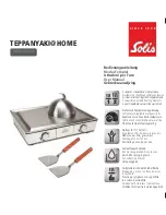 SOLIS TEPPANYAKI@HOME User Manual preview