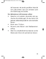 Preview for 11 page of SOLIS THERMOPLUS  549 User Manual