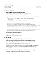 Preview for 3 page of SOLIS VAC QUICK 576 Quick Start Manual