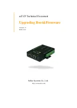 Sollae Systems CIE-H10 Update Manual предпросмотр