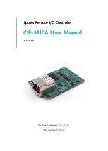 Preview for 1 page of Sollae Systems CIE-M10A User Manual