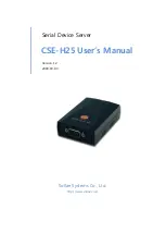 Sollae Systems CSE-H25 User Manual предпросмотр