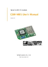 Sollae Systems CSW-M85 User Manual предпросмотр