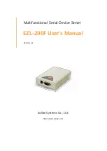 Sollae Systems EZL-200F User Manual предпросмотр