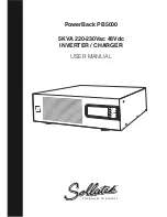 Предварительный просмотр 1 страницы Sollatek PowerBack PB5000 User Manual