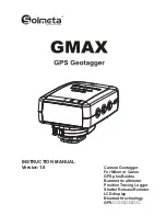 Предварительный просмотр 1 страницы Solmeta GMAX Instruction Manual