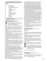 Preview for 21 page of Solo 105 Operating Instructions Manual