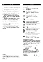 Предварительный просмотр 2 страницы Solo 129HS Instruction Manual