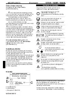 Предварительный просмотр 102 страницы Solo 137SB Instruction Manual