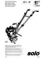 Предварительный просмотр 1 страницы Solo 501-4T Instruction Manual