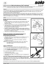 Предварительный просмотр 1 страницы Solo 69 00 859 Assembly Instructions