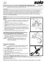 Предварительный просмотр 4 страницы Solo 69 00 859 Assembly Instructions