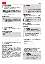 Предварительный просмотр 12 страницы Solo Motorsense 130H Instructions For Use Manual