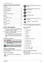 Preview for 15 page of Solo Motorsense 130H Instructions For Use Manual