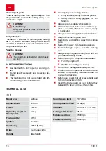 Preview for 16 page of Solo Motorsense 130H Instructions For Use Manual