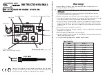 Solomon SR-073 Instruction Manual preview