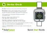 Preview for 4 page of soloprotect Watch Quick Start Manual