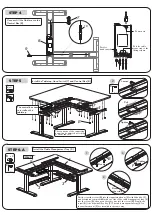 Preview for 3 page of Solos L-shaped Standing Desk SD-LD16137-WH User Manual