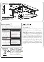 Preview for 4 page of Solos L-shaped Standing Desk SD-LD16137-WH User Manual