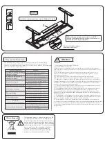 Preview for 4 page of Solos V2 Standing Desk SD-ET147 User Manual