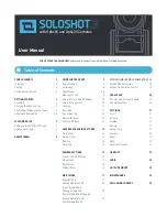 Preview for 1 page of Soloshot Soloshot3 User Manual