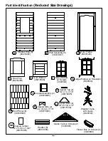 Предварительный просмотр 3 страницы Solowave Design Big Backyard SAVANNAH PLAYHOUSE Assembly Instructions Manual