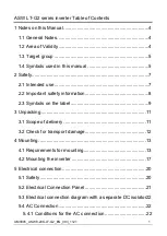 Preview for 2 page of Solplanet ASW LT G2 Series User Manual