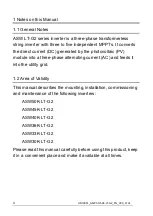 Preview for 5 page of Solplanet ASW LT-G2 Series User Manual