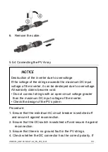 Preview for 34 page of Solplanet ASW LT-G2 Series User Manual