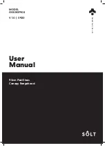 Preview for 1 page of Solt GGSRGF90S User Manual