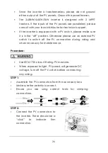 Предварительный просмотр 29 страницы Soltaro AIO2-INS Series Operating Manual