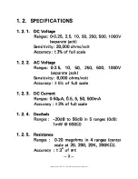 Preview for 3 page of Soltec HM-102S Operator'S Manual